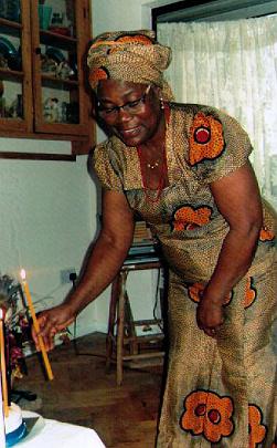 39 nigeria.jpg - 30 January 2010Nigeria: Margaret Obomanu celebrated the legal establishment of Maharishi Development Foundation?Nigeria on the auspicious day of 2nd December 2009.